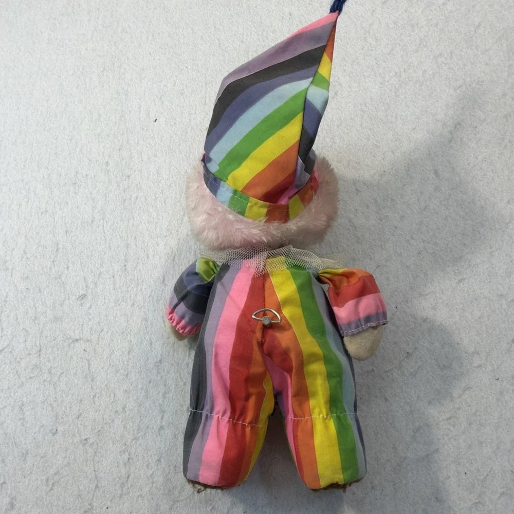 VTG Musical Clown Doll Head Moves To The Music Made In‎ Taiwan colorful Works